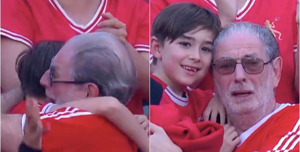 Esto es f&uacute;tbol: Independiente gan&oacute; en el final y este abuelo conmovi&oacute; a todos