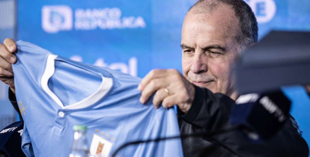Uruguay present&oacute; a Bielsa: la enorme frase que dej&oacute; en su primera respuesta