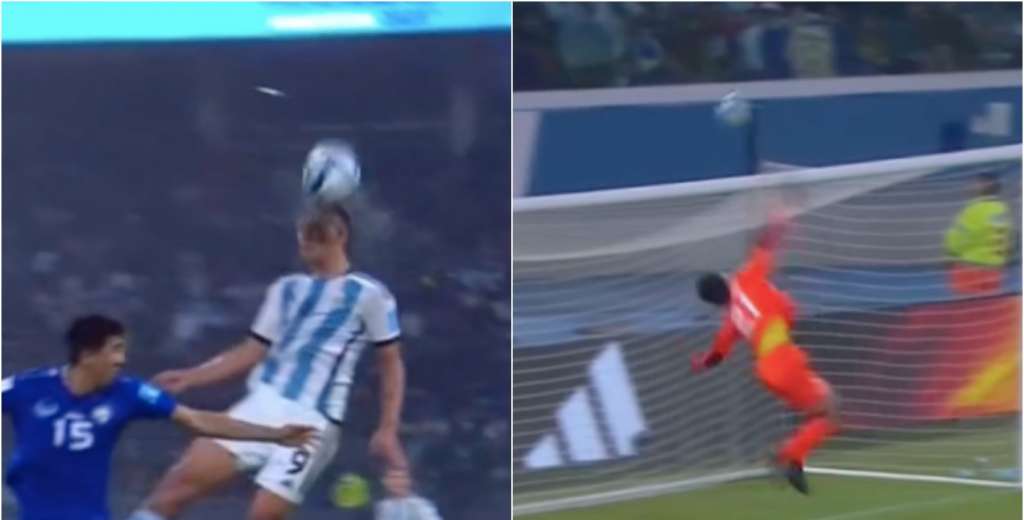 El arquero de Uzbekist&aacute;n hizo una atajada brutal pero le regal&oacute; el gol a Argentina