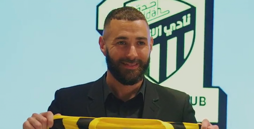 La foto que los del Real Madrid no quieren ver: Al Ittihad present&oacute; a Benzema