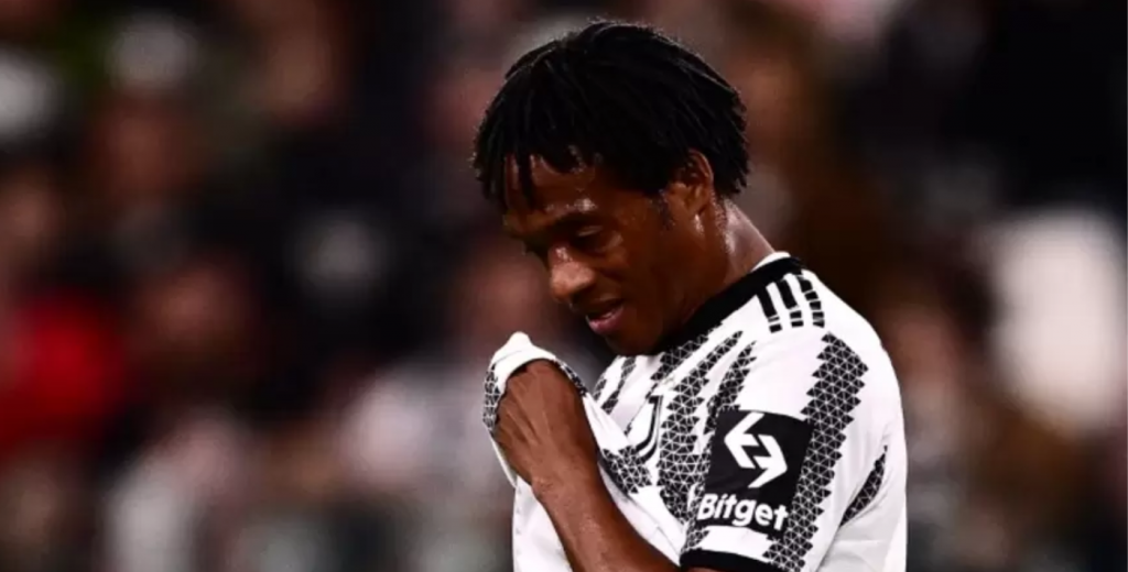 Hasta las l&aacute;grimas, la despedida de Cuadrado en la Juventus: "Grazie Panita"