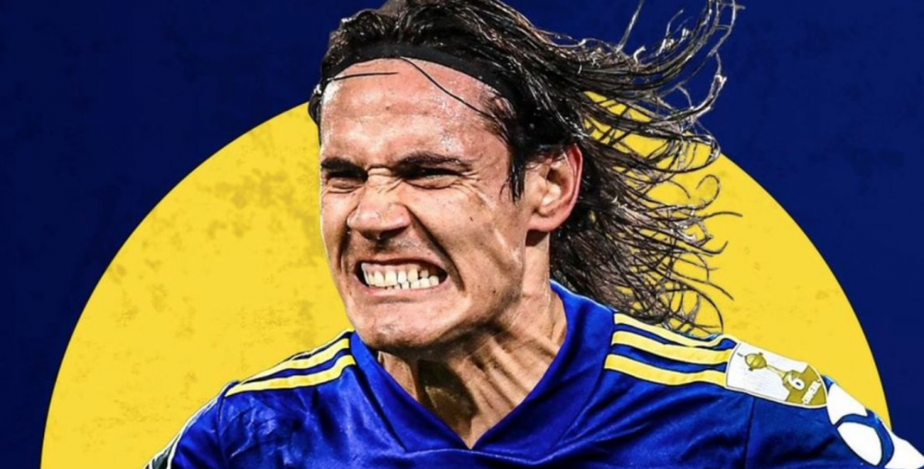 Cómo rindió Cavani antes de llegar a Boca: la estrella que ilusiona con la Copa 