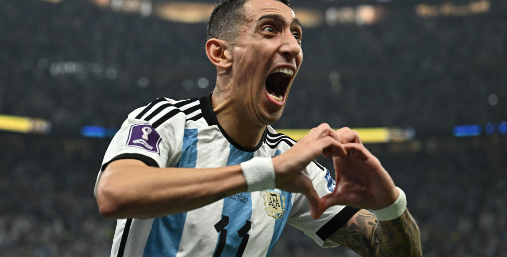 Leyenda viviente: la impresionante cantidad de goles y asistencias de Di Mar&iacute;a en finales