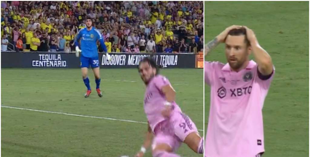 La jugada que paralizó a Messi: Campana falla el gol del título al minuto 93