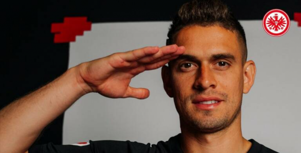 Rafael Santos Borr&eacute; fue despreciado en Eintracht, y su nuevo club lo recibe como a un &iacute;dolo