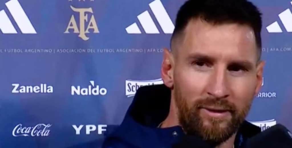 Messi y la frase que congel&oacute; el coraz&oacute;n de los hinchas: Scaloni lo sac&oacute; al 88'