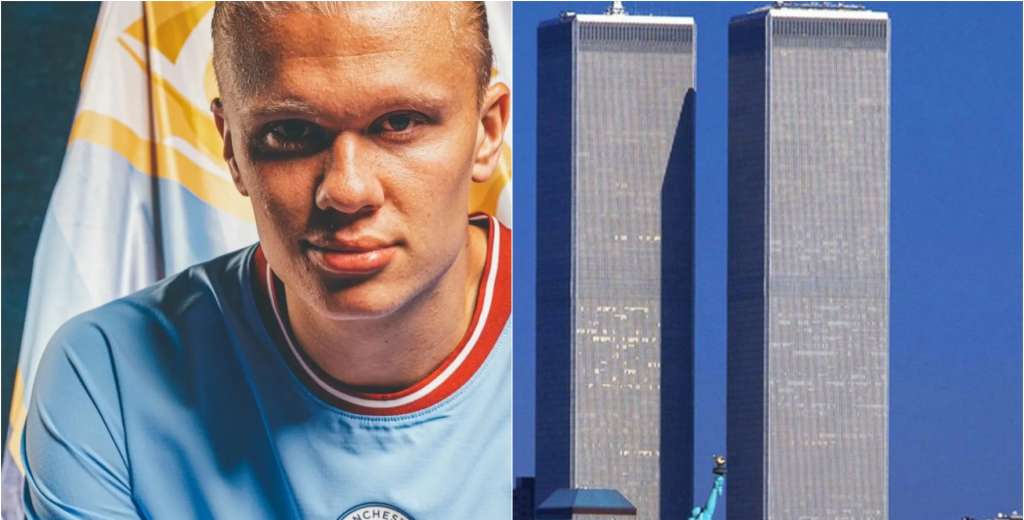 En el 11 de septiembre, Haaland envió un insólito tweet: lo fulminaron como nunca