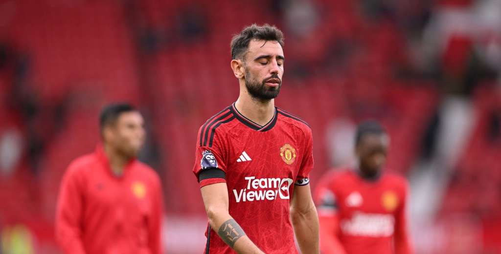 Brighton gole&oacute; al United y Bruno Fernandes estall&oacute;: se pele&oacute; en el vestuario
