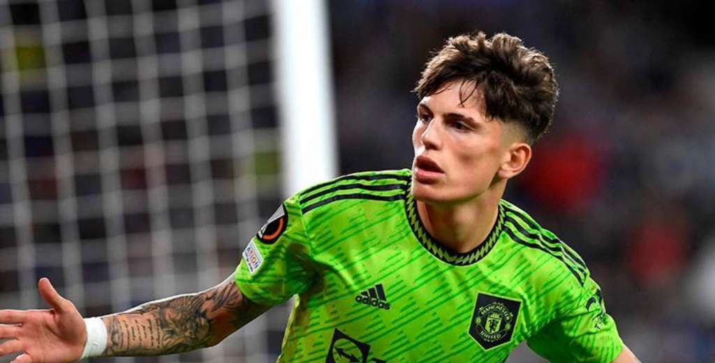Garnacho se est&aacute; cansando: el tremendo palazo que le dej&oacute; a Ten Hag