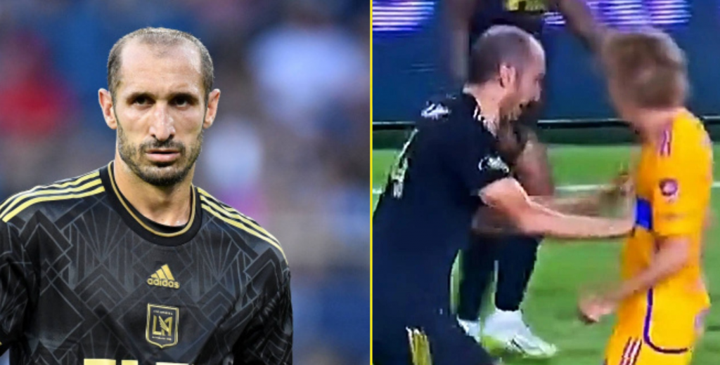 Chiellini no solo perdió la Campeones Cup ante Tigres...también la cabeza