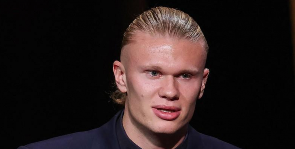 Tras perder el Balón de Oro, Haaland le dedicó un mensaje a Messi