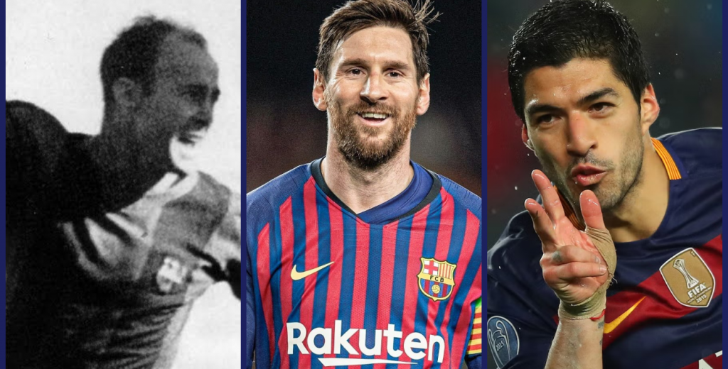 Los 5 goleadores hist&oacute;ricos del FC Barcelona 