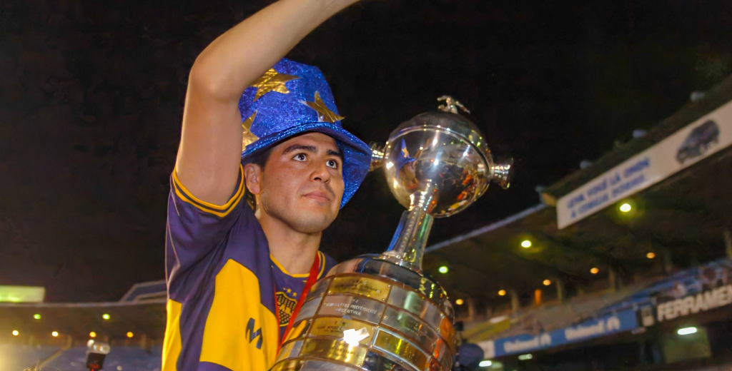 Riquelme fue homenajeado ingresando al Salón de la Fama del Futbol