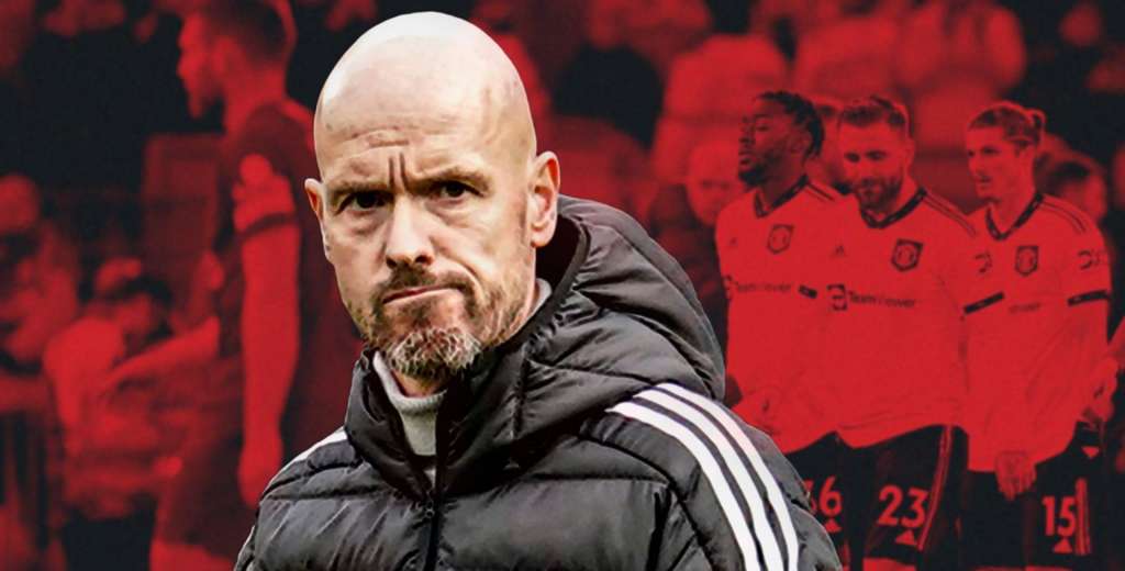 Ten Hag lo borr&oacute; del United y ahora lo echaron del grupo de WhatsApp