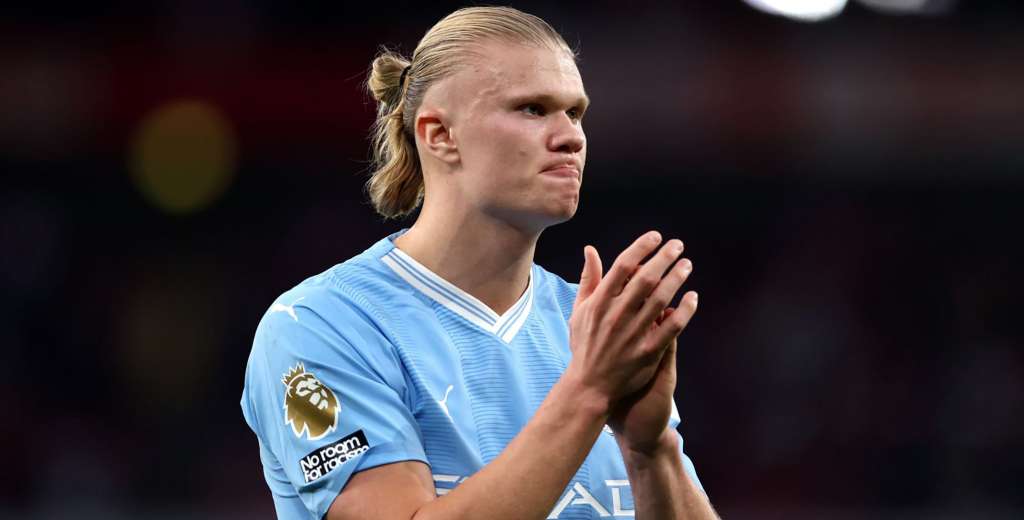 Para aplaudirlo: el enorme gesto que tuvo Haaland con los hinchas del club que surgió