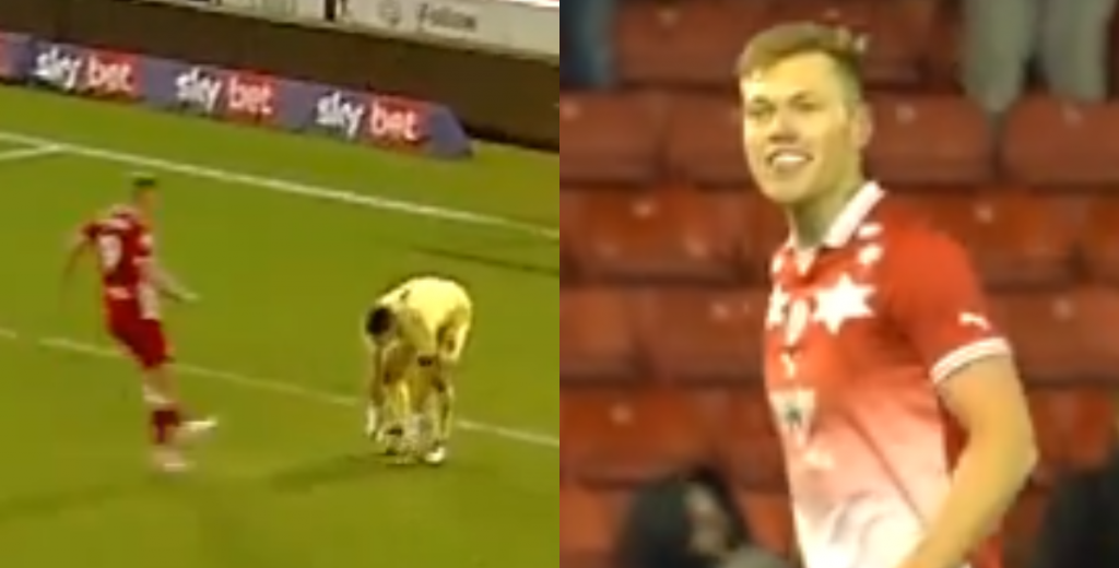 Un hecho ins&oacute;lito: en el &uacute;ltimo minuto del partido este arquero protagoniz&oacute; el blooper del a&ntilde;o