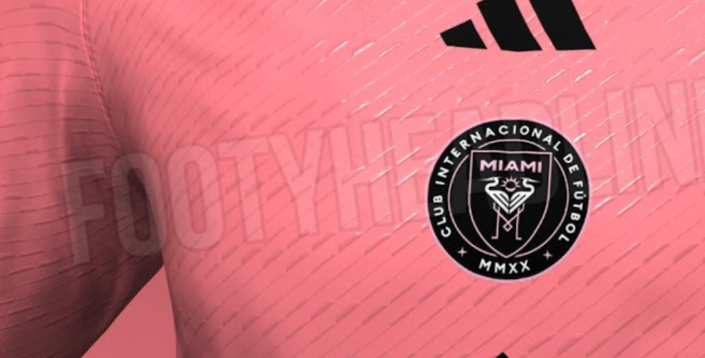 Se filtr&oacute; la nueva camiseta Adidas de Inter Miami