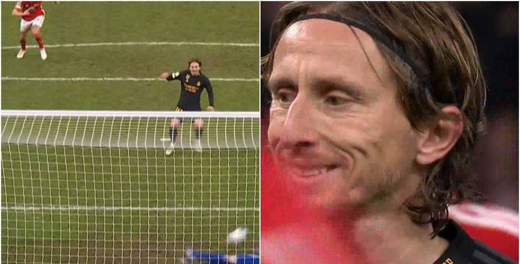 Qu&eacute; le pas&oacute; a Modric: quiso asegurar el penal y lo termin&oacute; regalando...