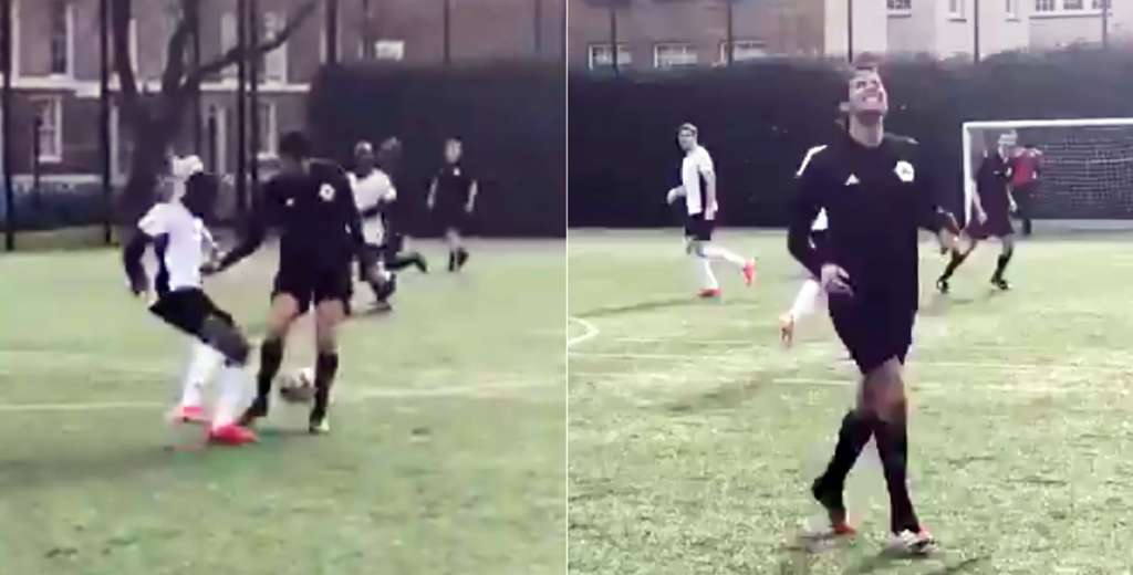 Le hizo un ca&ntilde;o a Kak&aacute; en un partidillo y la reacci&oacute;n del brasile&ntilde;o es genial