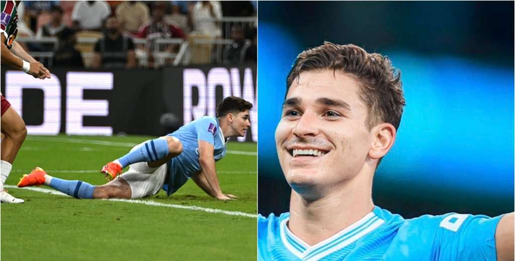 Juli&aacute;n humill&oacute; al Fluminense: 40 segundos y marc&oacute; un golazo de pecho