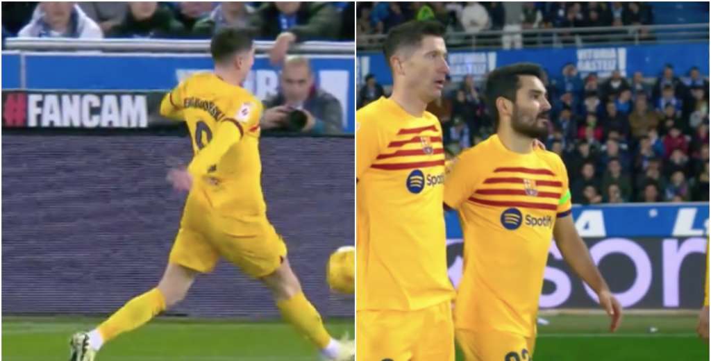 Lewandowski es crack: Gundogan lo dej&oacute; solo y dio una lecci&oacute;n de c&oacute;mo definir