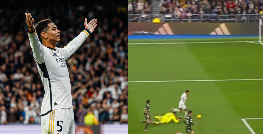 A lo Zidane: Bellingham eludió al arquero y definió con clase ante el Girona