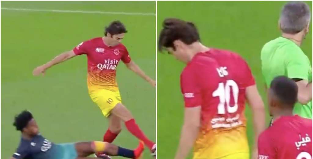 Kaká furioso: era un amistoso y el influencer Speed, se tiró a romperlo todo...