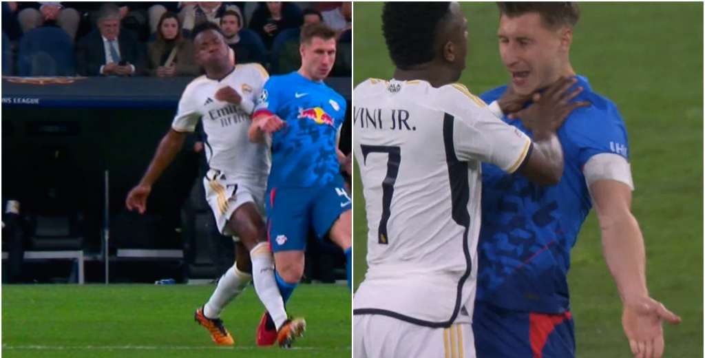 Vinicius lo empuj&oacute;, lo insult&oacute; en la cara y le peg&oacute; en cuello: hace lo que quiere
