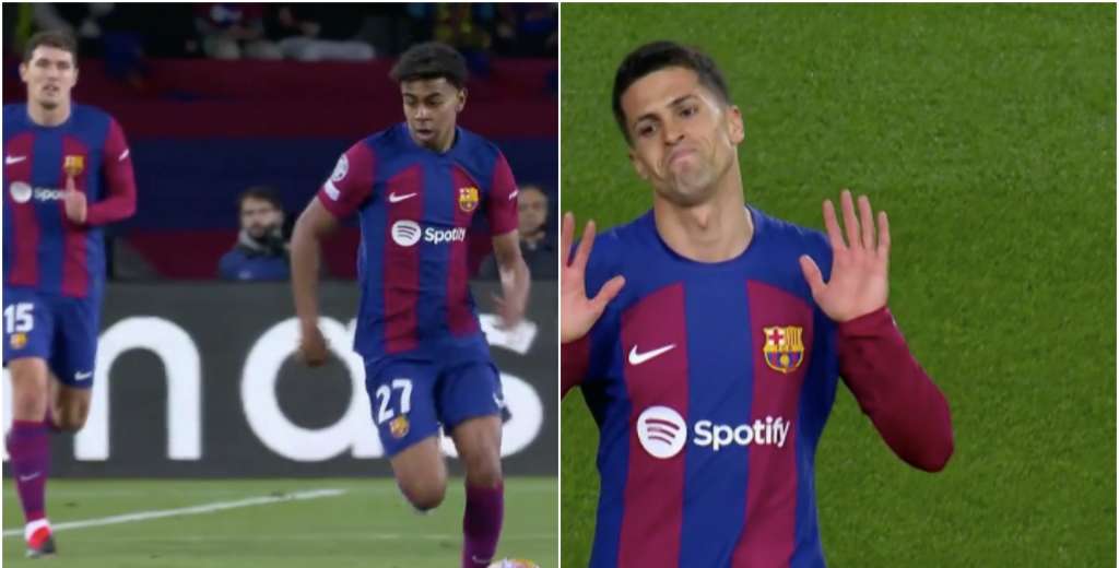 Juega como si tuviera 400 partidos: la jugada de Yamal en el gol de Cancelo