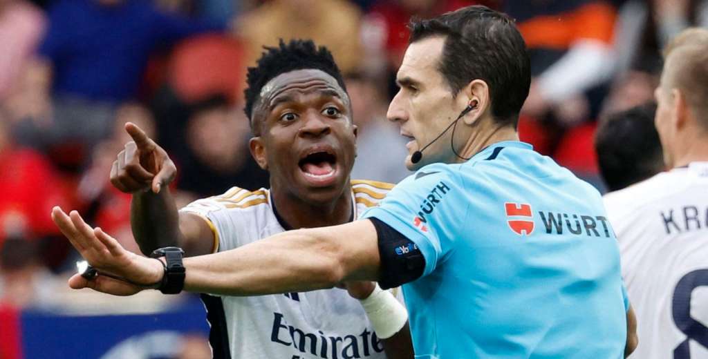 Real Madrid denuncia a un &aacute;rbitro en defensa de Vinicius