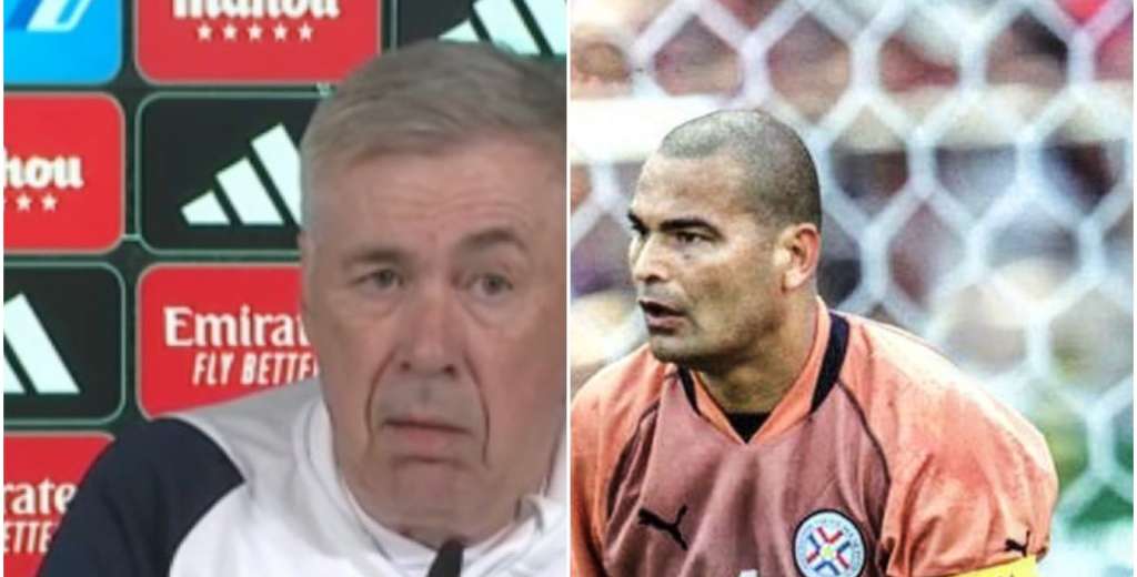 Ancelotti defendió a Vinicius y cruzó a Chilavert: lo destrozó en una frase...