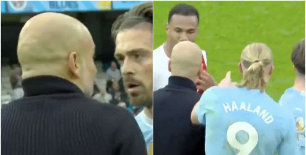 Guardiola en llamas: ret&oacute; a Grealish y despu&eacute;s se pele&oacute; con Magalhaes