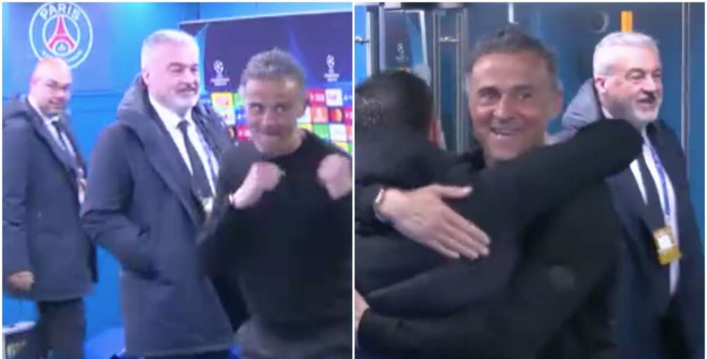 Luis Enrique es un distinto: se cruza a Xavi en el túnel y lo invita a pelearse...