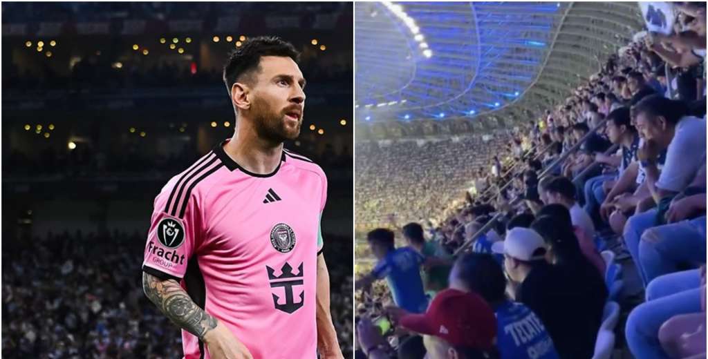 Es penoso: la in&eacute;dita canci&oacute;n que le cant&oacute; la hinchada de Rayados a Messi...