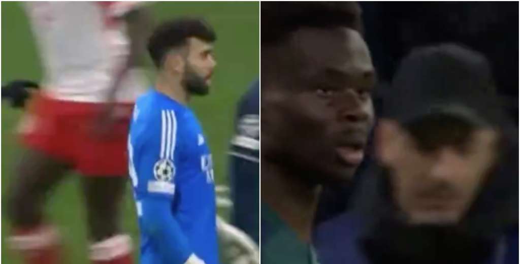 Minuto 94, c&oacute;rner para Arsenal, todos en el &aacute;rea y Saka hace indignar al club