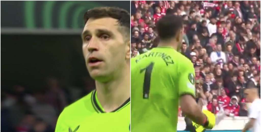 Lille silb&oacute; al Dibu Mart&iacute;nez durante 120 minutos: la reacci&oacute;n suya fue brutal