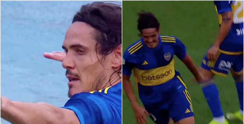 Armani ni se tiró: Cavani lo fusiló de cabeza y estampó un golazo