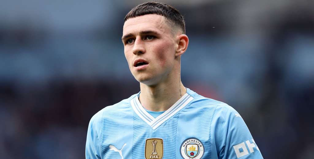 Tremendo: Foden arm&oacute; su once ideal y a &eacute;l ni lo nombr&oacute;