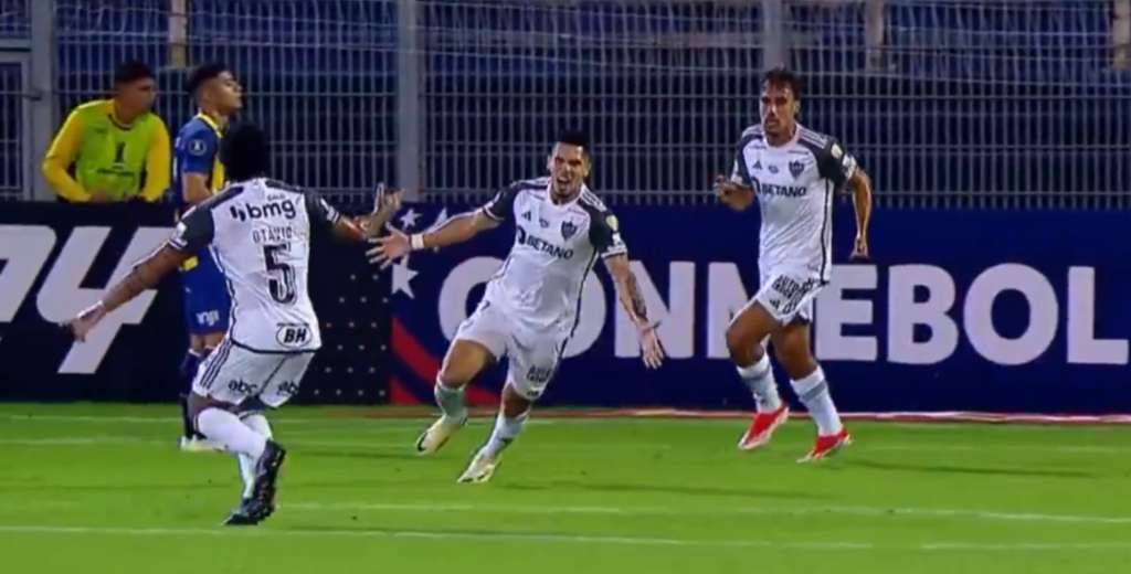 Imparable: Atlético Mineiro le ganó a Central sobre la hora y se mete en octavos