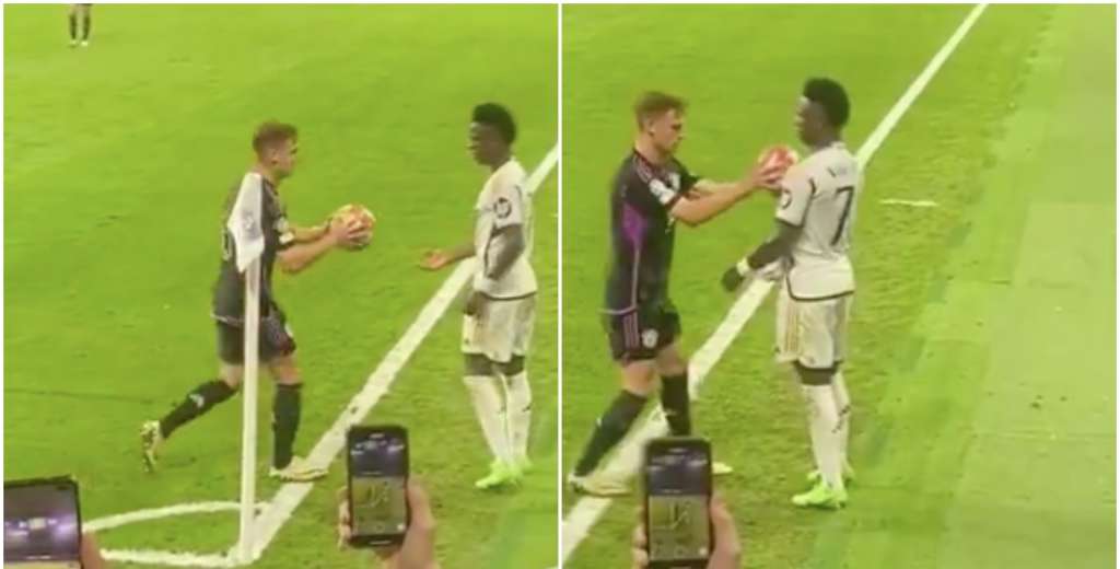 Kimmich quedo en llamas: minuto 97, le da el bal&oacute;n a Vinicius e indigna a todos...