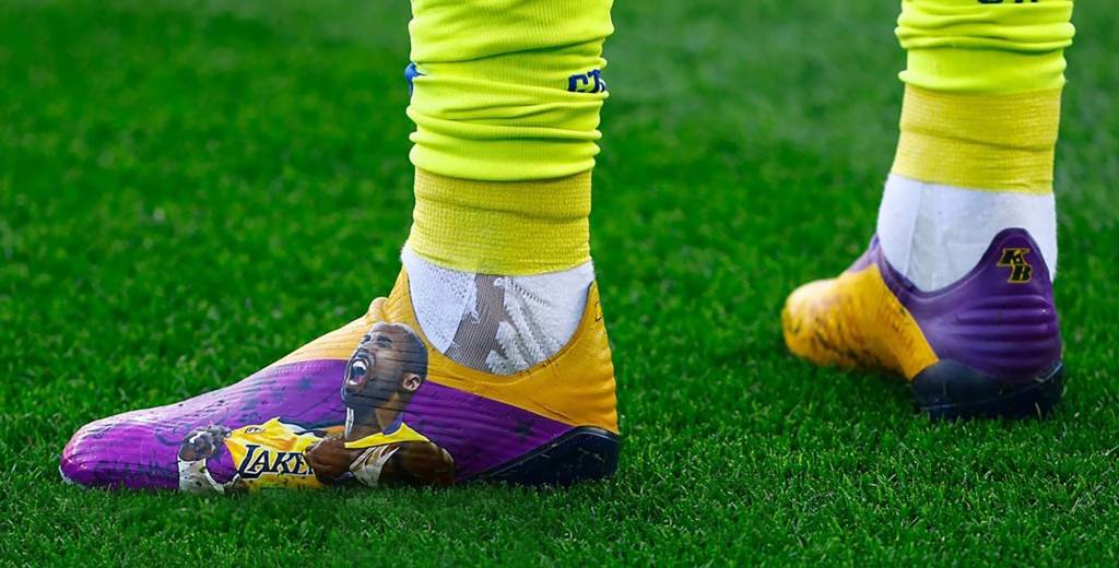 Jugó contra el Barcelona con una botas Adidas en homenaje a Kobe Bryant