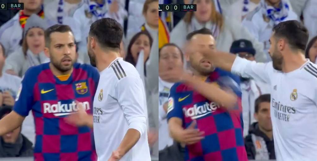Jordi Alba y Dani Carvajal se pelearon y casi se van a los golpes