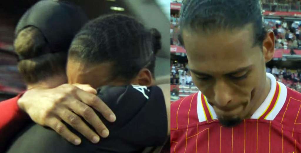 Para emocionarse: un Van Dijk en l&aacute;grimas se despidi&oacute; as&iacute; de Klopp