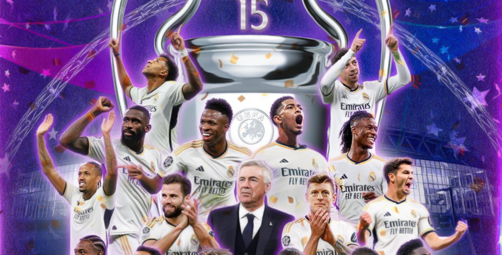 Real Madrid agigant&oacute; su historia en Champions: as&iacute; fue el camino a la N&deg; 15