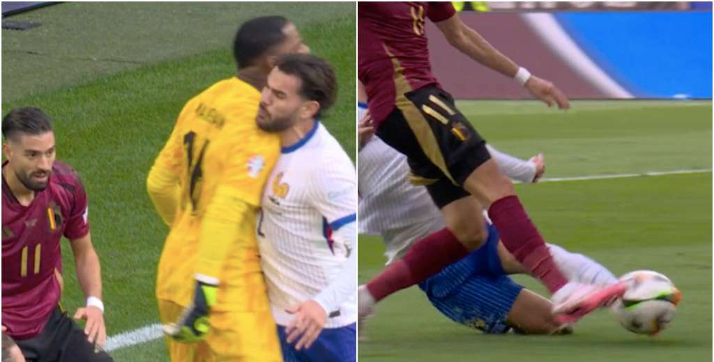 Aqu&iacute; Francia gan&oacute; media serie: el &eacute;pico quite de Theo Hern&aacute;ndez a Carrasco