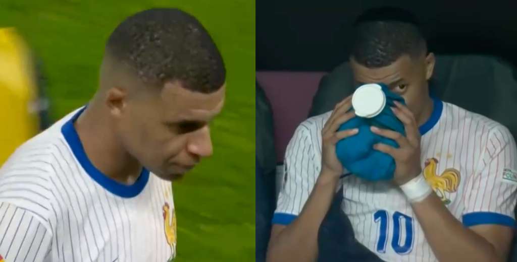 Terrible momento: Mbapp&eacute; pidi&oacute; salir del partido y qued&oacute; as&iacute;