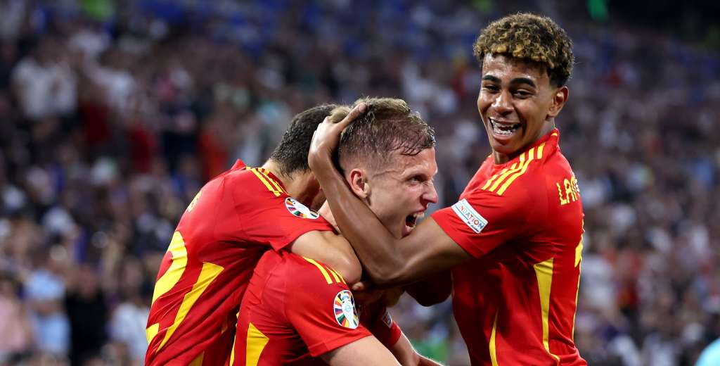 Espa&ntilde;a en la final de la Eurocopa: remont&oacute; y elimin&oacute; a Francia por 2-1