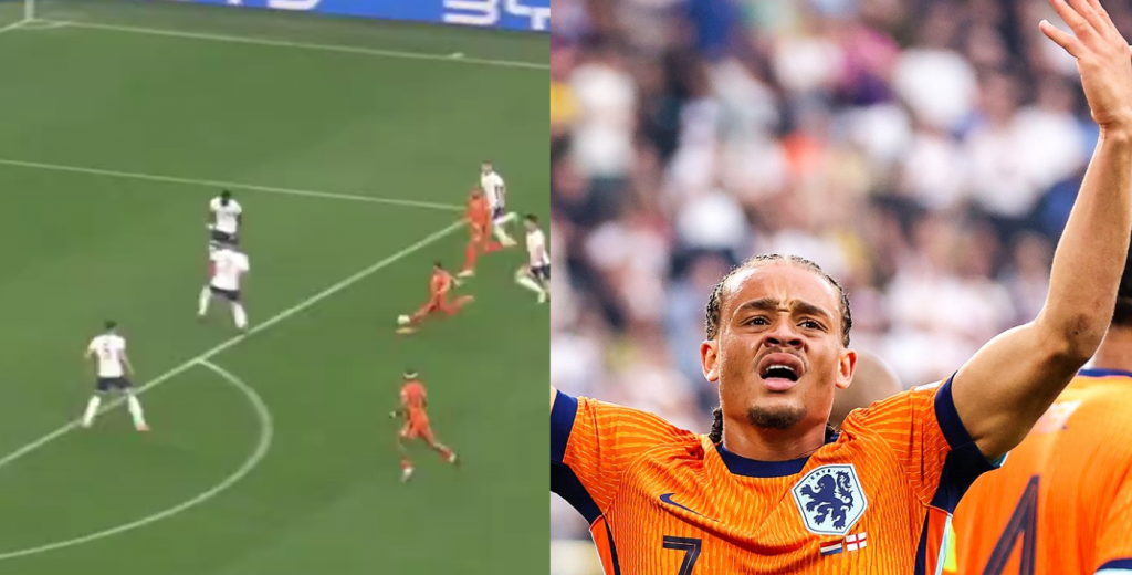 Xavi Simons le quemó el arco a Inglaterra: bombazo al ángulo