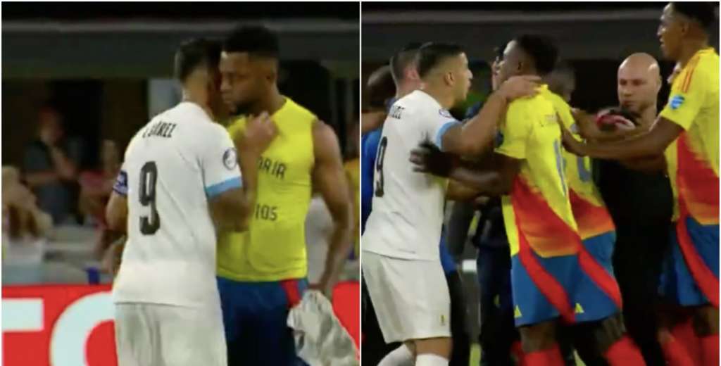 Luis Su&aacute;rez no lo soport&oacute;: termin&oacute; el partido y fue a buscarlo a Borja