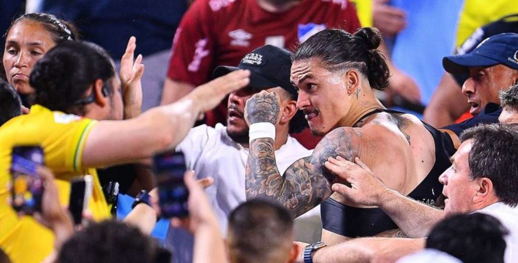Conmebol arde contra Uruguay: la brutal sanci&oacute;n que dar&iacute;an a Darwin N&uacute;&ntilde;ez